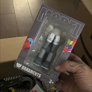 Gray and Black Model Ornament